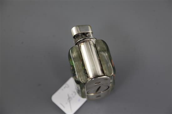 A Dunhill Aquarium lighter, width 3.5in. height 3in.